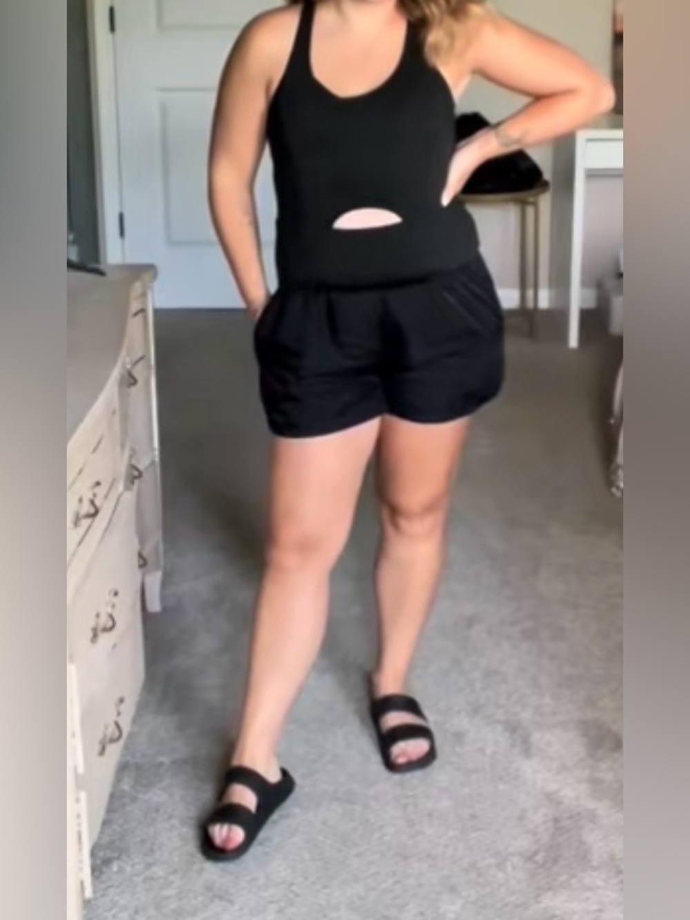 Women’s athletic romper